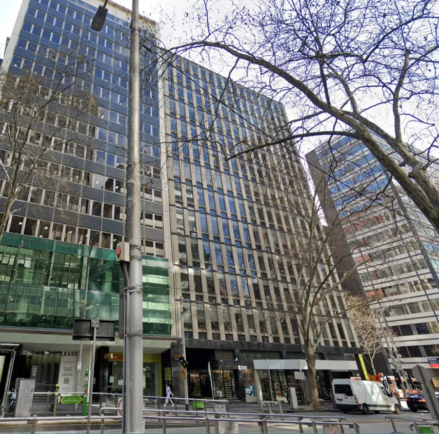 Our clinic building on Bourke Street, Melbourne